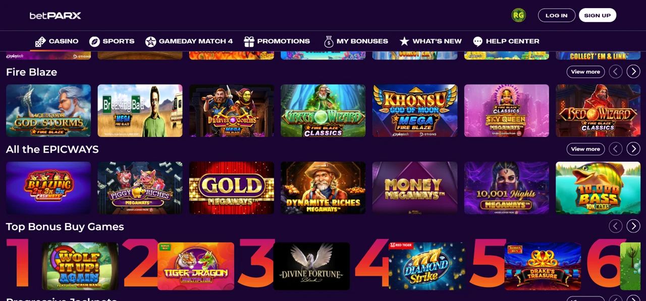 BetPARX screenshot 1