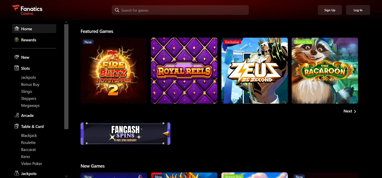 Fanatics screenshot 1