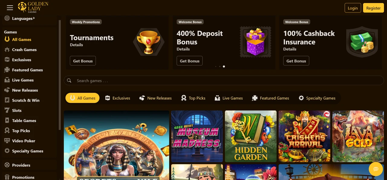 GoldenLady screenshot 1
