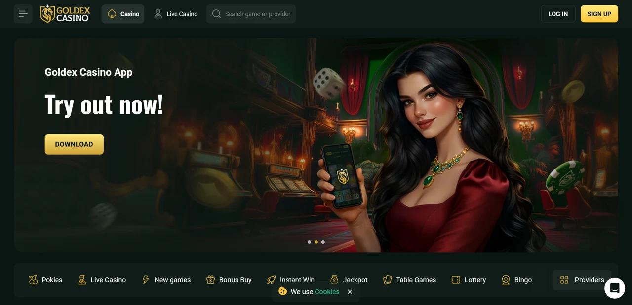 Goldex screenshot 1