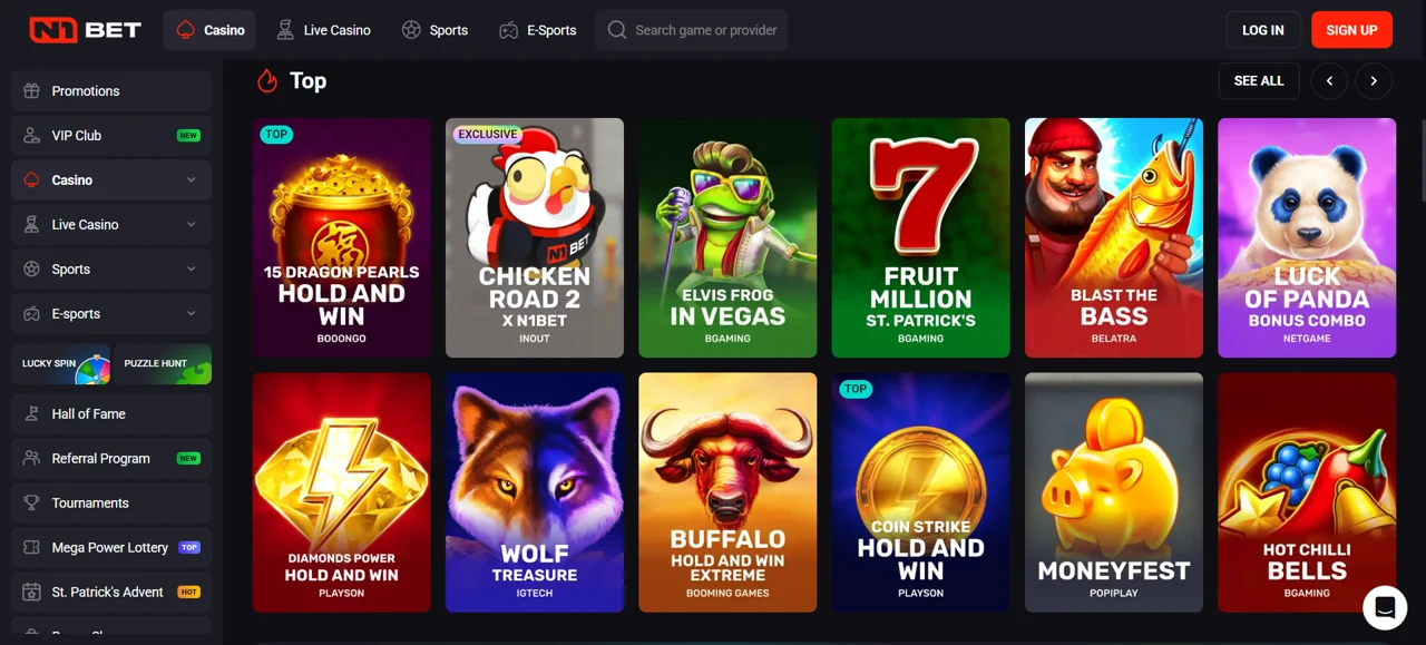 N1 Bet screenshot 2