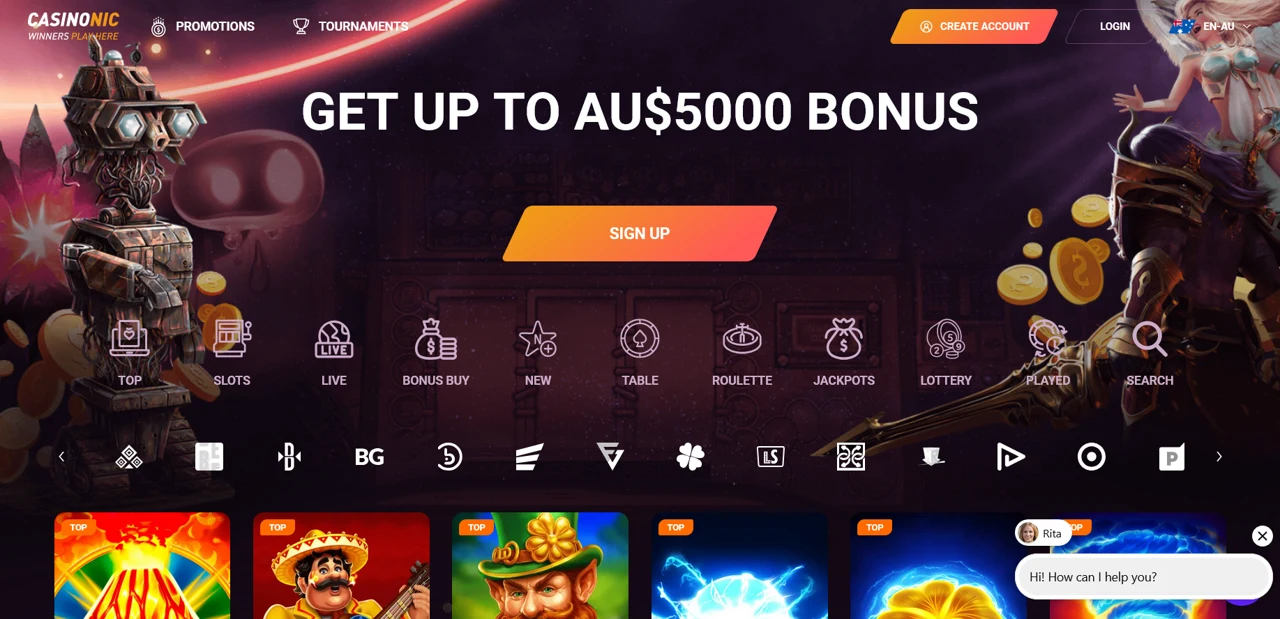 Casinonic screenshot 1