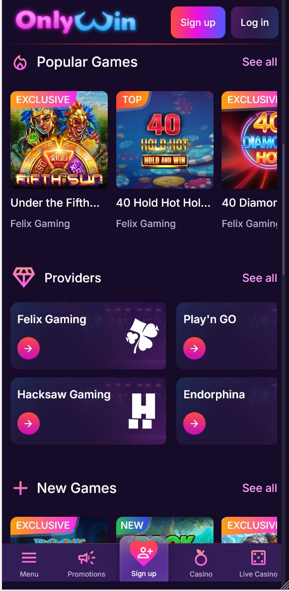 OnlyWin screenshot 4